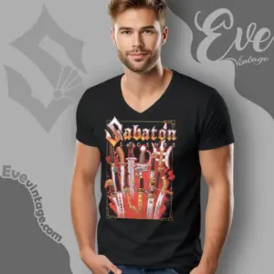 Sabaton The Legendary Swords V Neck TShirt