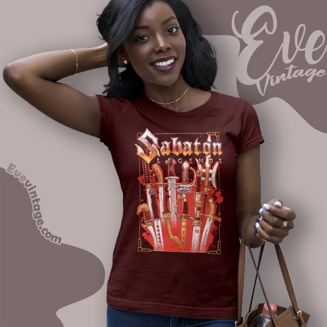 Sabaton The Legendary Swords Women T shirt Sabaton The Legendary Swords Women T shirt