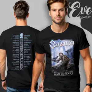 Sabaton The War To End All Wars Swe 2022 T shirt