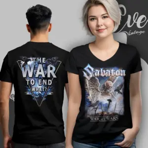 Sabaton The War To End Wars V Neck TShirt