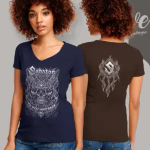 Sabaton To Hell And Back V Neck TShirt