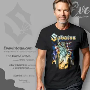 Sabaton Usa 2021 T shirt