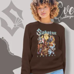 Sabaton Vault Of Legends Blue Sweatshirt
