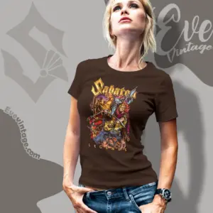 Sabaton Vault Of Legends Purple Women T shirt