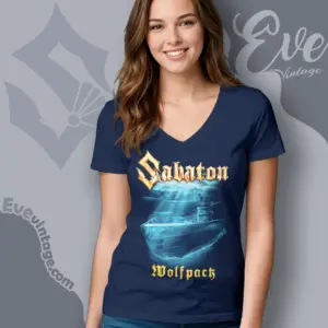 Sabaton Wolfpack V Neck TShirt