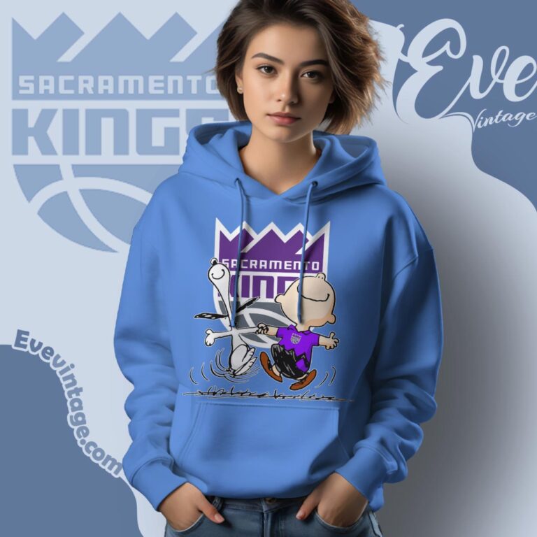 Sacramento Kings Charlie Brown Snoopy Happy Dancing Shirt Hoodie Sacramento Kings Charlie Brown Snoopy Happy Dancing Shirt Hoodie