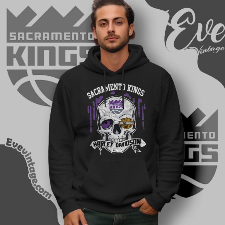 Sacramento Kings Harley Davidson Skull Shirt Hoodie Sacramento Kings Harley Davidson Skull Shirt Hoodie