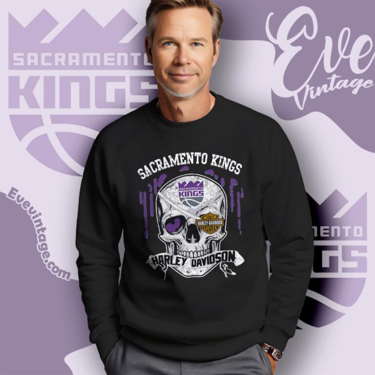 Sacramento Kings Harley Davidson Skull Shirt Sweatshirt Sacramento Kings Harley Davidson Skull Shirt Sweatshirt