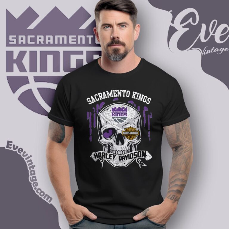 Sacramento Kings Harley Davidson Skull Shirt T Shirt Sacramento Kings Harley Davidson Skull Shirt T Shirt