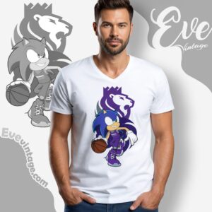 Sacramento Kings Sonic The Hedgehog Shirt