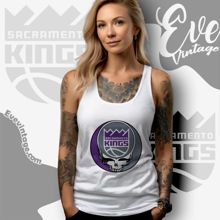 Sacramento Kings Steal Your Face Grateful Dead Shirt Tank Top Racerback Sacramento Kings Steal Your Face Grateful Dead Shirt Tank Top Racerback