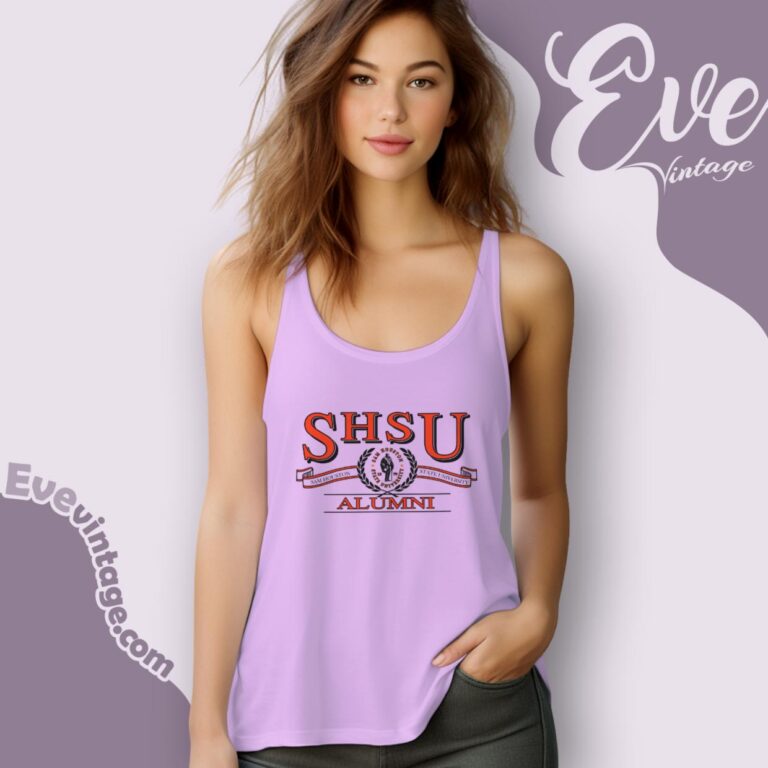 Sam Houston State University Shirt Tank Top Racerback Sam Houston State University Shirt Tank Top Racerback