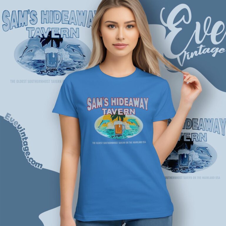Sam's Hideaway Tavern Shirt Florida Dive Bar Women T shirt Sam's Hideaway Tavern Shirt Florida Dive Bar Women T shirt