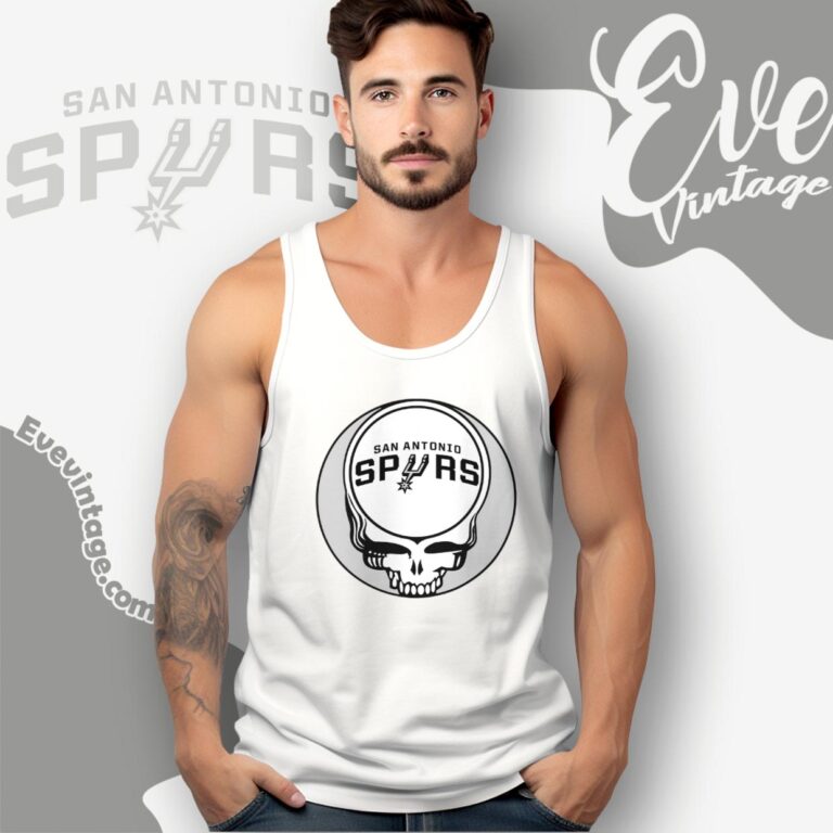 San Antonio Spurs Steal Your Face Grateful Dead Shirt Tank Top Racerback San Antonio Spurs Steal Your Face Grateful Dead Shirt Tank Top Racerback