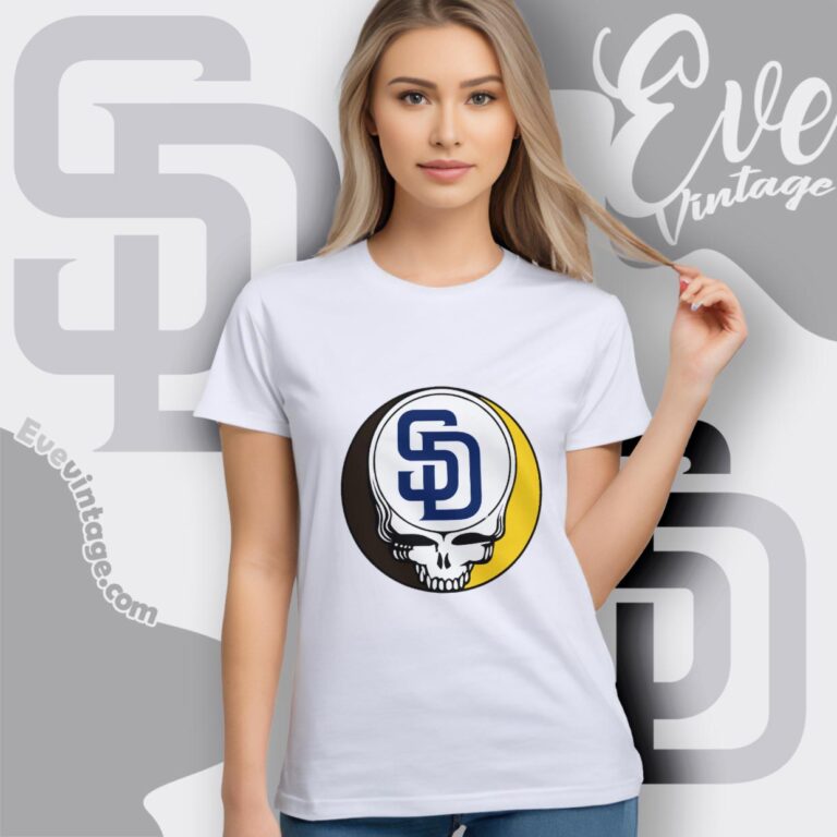 San Diego Padres Steal Your Face Grateful Dead Shirt Women T Shirt San Diego Padres Steal Your Face Grateful Dead Shirt Women T Shirt