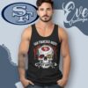 San Francisco 49ers Harley Davidson Skull Shirt