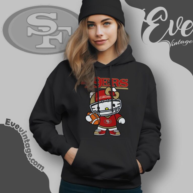 San Francisco 49ers Hello Kitty Shirt Hoodie San Francisco 49ers Hello Kitty Shirt Hoodie