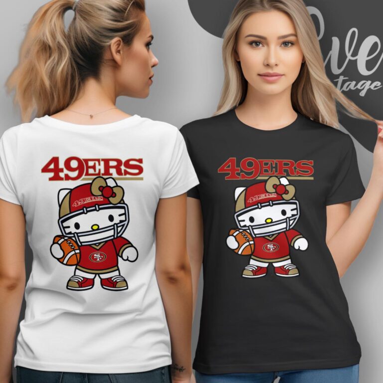 San Francisco 49ers Hello Kitty Shirt T Shirt San Francisco 49ers Hello Kitty Shirt T Shirt