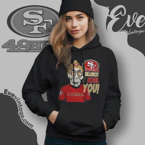San Francisco 49ers Jeff Dunham Shirt – Haters Silence I Keel You