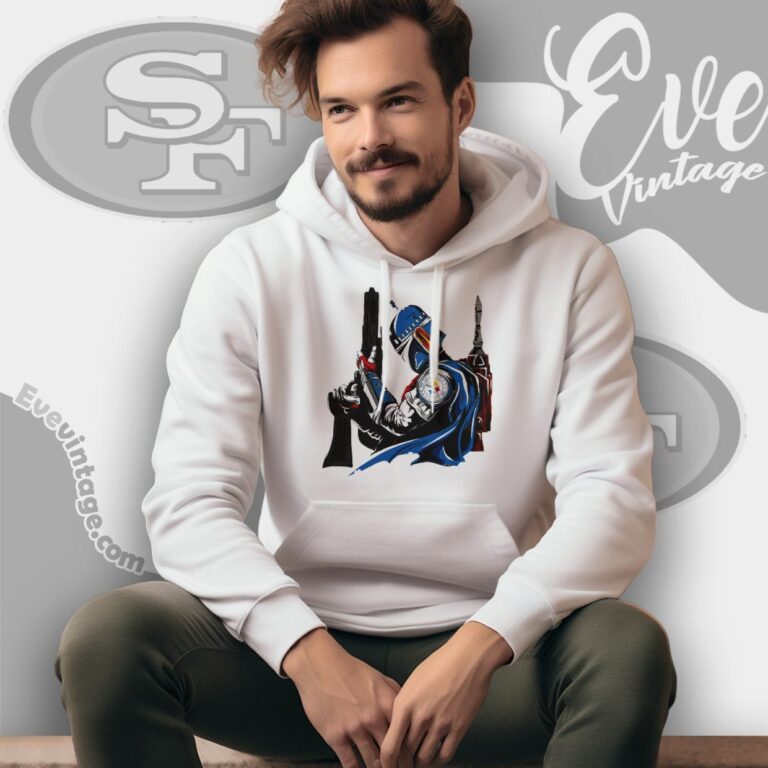 San Francisco 49ers Mandalorian Star Wars Shirt Hoodie San Francisco 49ers Mandalorian Star Wars Shirt Hoodie