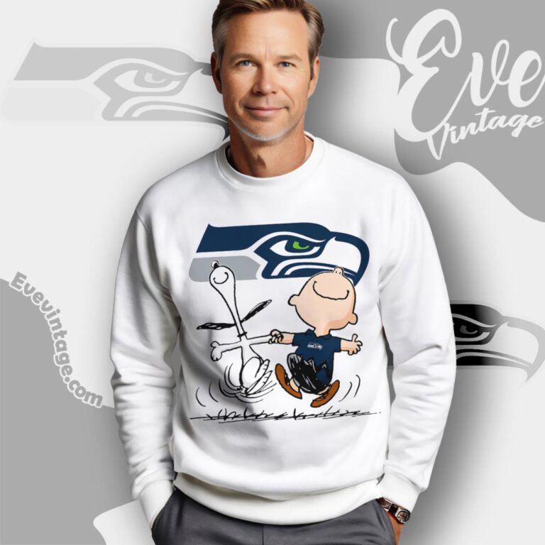Seattle Seahawks Charlie Brown Snoopy Happy Dancing Shirt Sweatshirt Seattle Seahawks Charlie Brown Snoopy Happy Dancing Shirt Sweatshirt