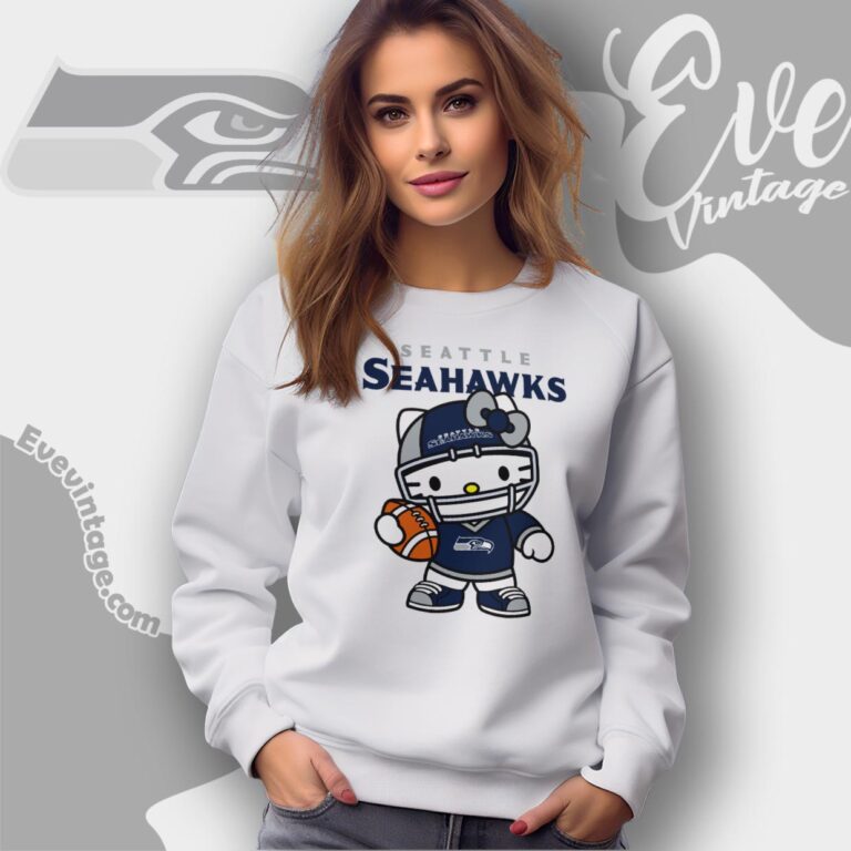 Seattle Seahawks Hello Kitty Shirt Sweatshirt Seattle Seahawks Hello Kitty Shirt Sweatshirt