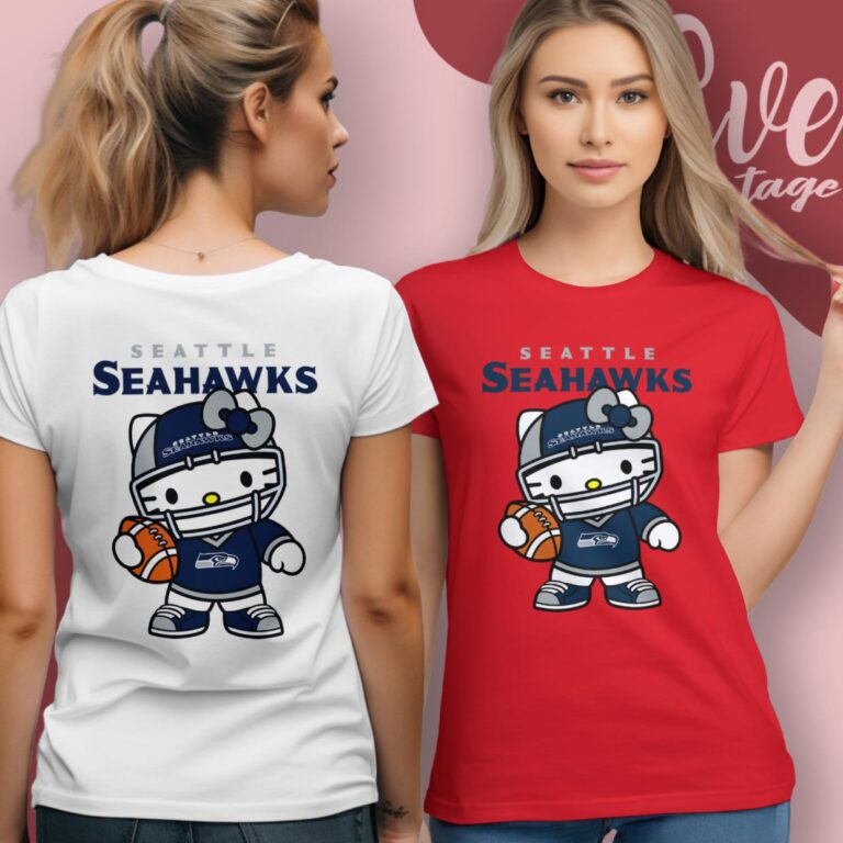 Seattle Seahawks Hello Kitty Shirt T Shirt Seattle Seahawks Hello Kitty Shirt T Shirt
