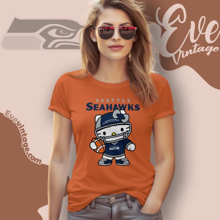 Seattle Seahawks Hello Kitty Shirt Women T Shirt Seattle Seahawks Hello Kitty Shirt Women T Shirt