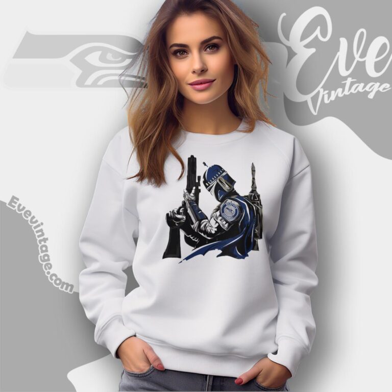 Seattle Seahawks Mandalorian Star Wars Shirt Sweatshirt Seattle Seahawks Mandalorian Star Wars Shirt Sweatshirt