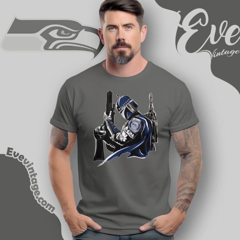 Seattle Seahawks Mandalorian Star Wars Shirt T Shirt Seattle Seahawks Mandalorian Star Wars Shirt T Shirt