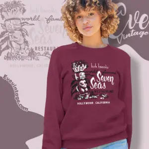 Seven Seas Shirt Hollywood Tiki Bar Sweatshirt