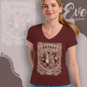 Shiner Bock Beer Shirt The Order Of The Ram V Neck TShirt