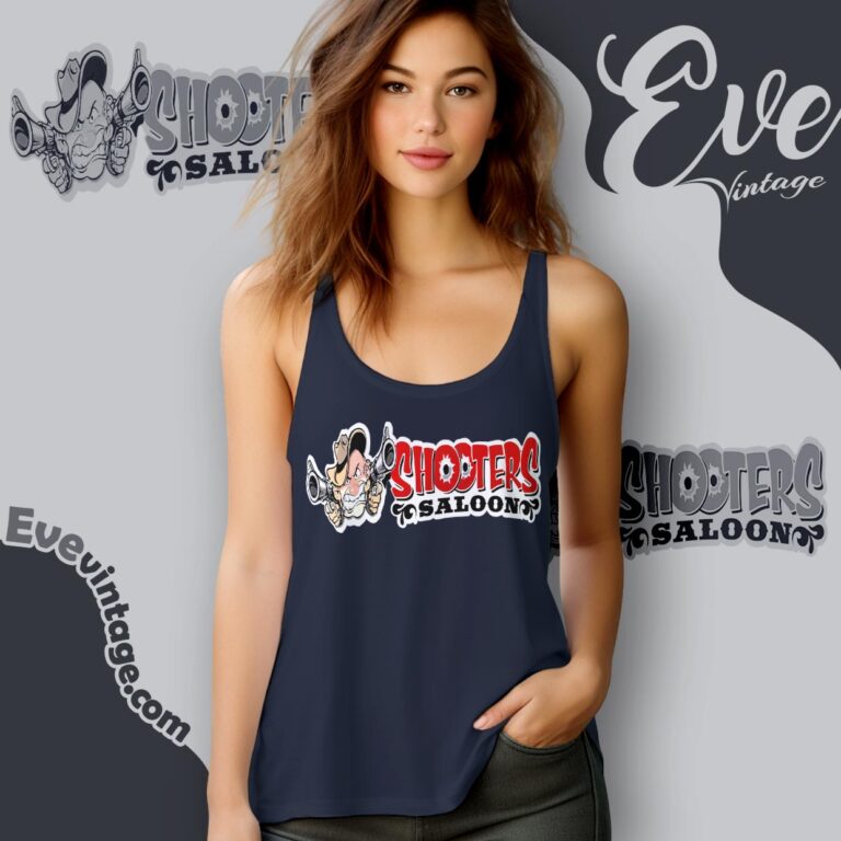 Shooter's Saloon Brenham Shirt Texas Dive Bar Tank Top Racerback Shooter's Saloon Brenham Shirt Texas Dive Bar Tank Top Racerback