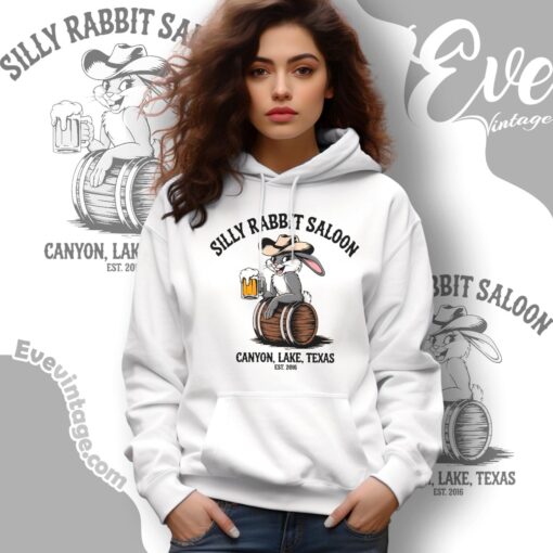 Silly Rabbit Saloon Shirt – Canyon Lake Texas Dive Bar Tee