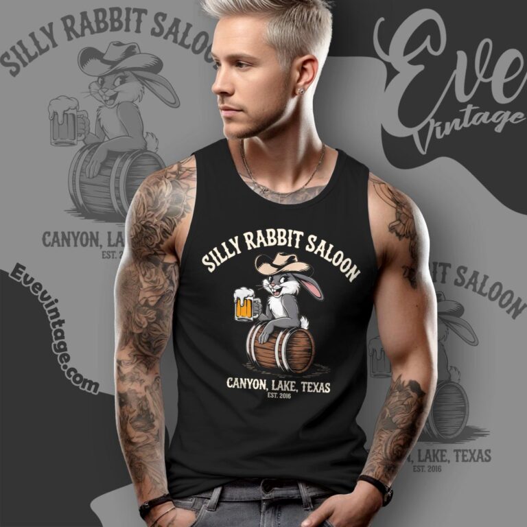 Silly Rabbit Saloon Shirt Canyon Lake Tx Dive Bar Tank Top Racerback Silly Rabbit Saloon Shirt Canyon Lake Tx Dive Bar Tank Top Racerback