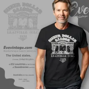 Silver Dollar Saloon Shirt Leadville Co Dive Bar T shirt