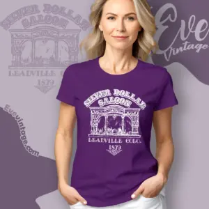 Silver Dollar Saloon Shirt Leadville Co Dive Bar Women T shirt