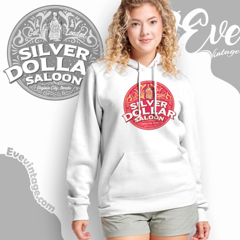 Silver Dollar Saloon Shirt Virginia Nevada Dive Bar Hoodie Silver Dollar Saloon Shirt Virginia Nevada Dive Bar Hoodie