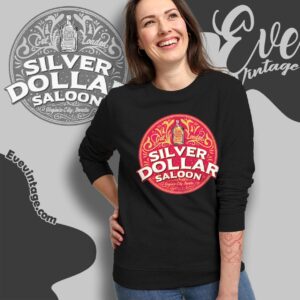 Silver Dollar Saloon Shirt – Virginia Nevada Dive Bar Tee