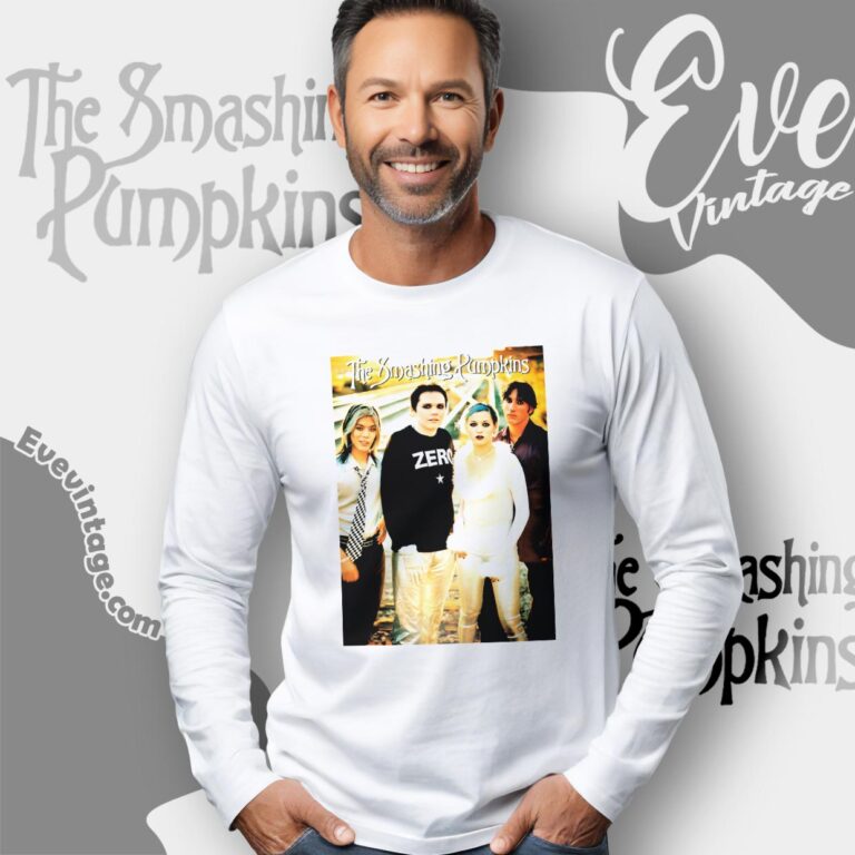 Smashing Pumpkins 1995 Rolling Stone Cover Shirt Long Sleeve Tee Smashing Pumpkins 1995 Rolling Stone Cover Shirt Long Sleeve Tee