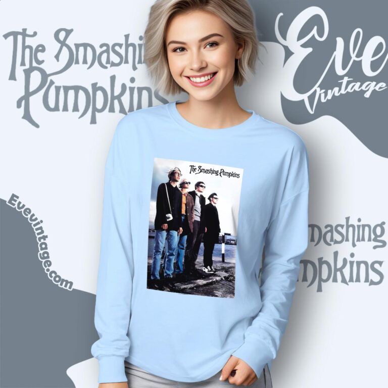 Smashing Pumpkins 1995 Shirt Mellon Collie And The Infinite Sadness Long Sleeve Tee Smashing Pumpkins 1995 Shirt Mellon Collie And The Infinite Sadness Long Sleeve Tee