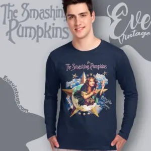 Smashing Pumpkins Mellon Collie Star Angel Long Sleeve Tee