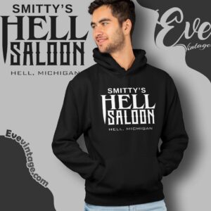 Smitty’s Hell Saloon Shirt – Hell Michigan Dive Bar