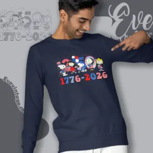 Snoopy 250th Anniversary Shirt peanuts Patriotic Sweatshirt