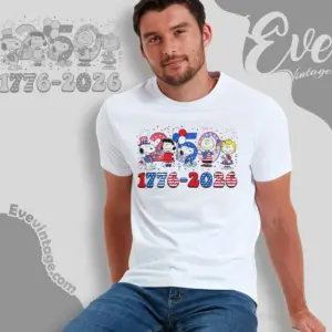 Snoopy 250th Anniversary Shirt peanuts Patriotic T shirt