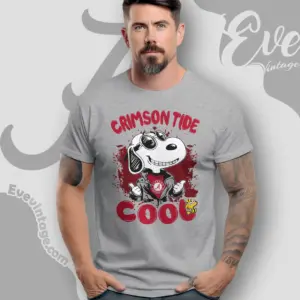 Snoopy Alabama Crimson Tide Cool T shirt
