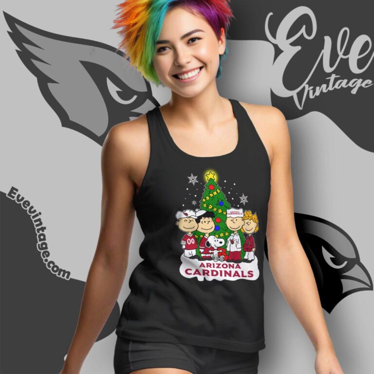 Snoopy And Friends Arizona Cardinals Christmas Shirt Tank Top Racerback Snoopy And Friends Arizona Cardinals Christmas Shirt Tank Top Racerback