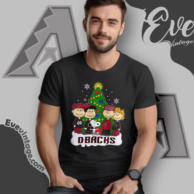 Snoopy And Friends Arizona Diamondbacks Christmas Shirt T Shirt Snoopy And Friends Arizona Diamondbacks Christmas Shirt T Shirt