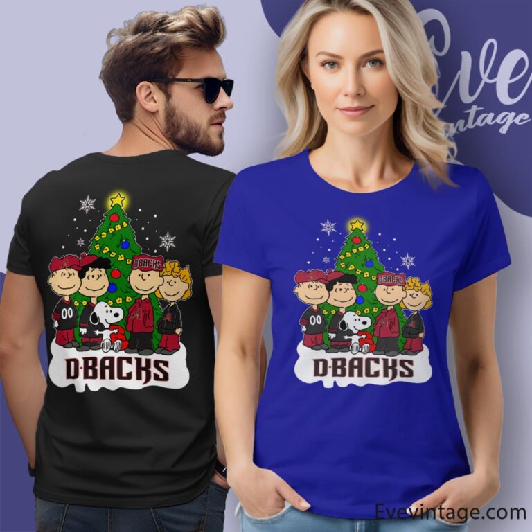 Snoopy And Friends Arizona Diamondbacks Christmas Shirt Women T Shirt Snoopy And Friends Arizona Diamondbacks Christmas Shirt Women T Shirt