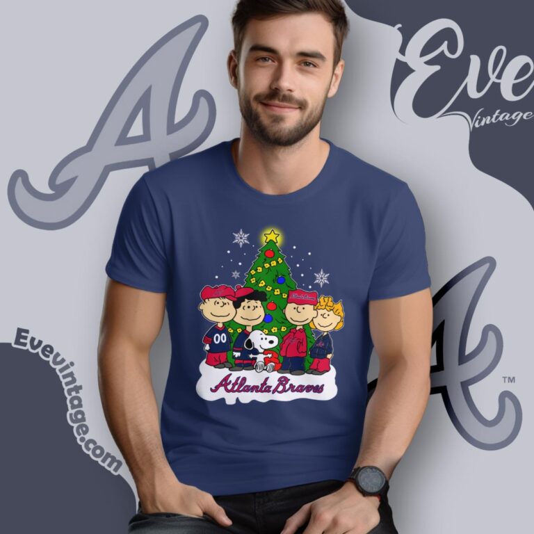 Snoopy And Friends Atlanta Braves Christmas Shirt T Shirt Snoopy And Friends Atlanta Braves Christmas Shirt T Shirt